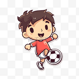 足球模板下载图片_足球男孩图标矢量免费下载图像