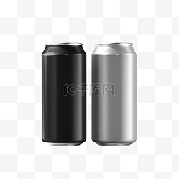 啤酒车图片_现实罐黑色用于模拟苏打水可以模