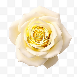 淡黄色图片_白色淡黄色玫瑰顶视图
