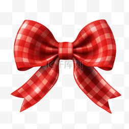 标签丝带红色图片_用于圣诞节和生日装饰的红色蝴蝶