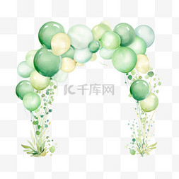 质感气球图片_质感气球氛围元素立体免抠图案