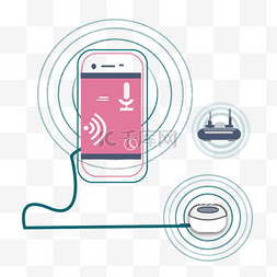 云通讯元素图片_手机互联网万物链接