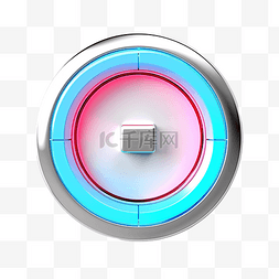 圆形按钮开关图片_LED 开关控制圆形按钮电力装饰网