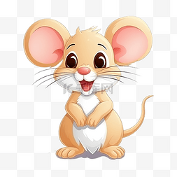 漂亮的老鼠图片_老鼠动物卡通人物