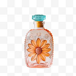波西米亚风彩色美学玻璃瓶，复古