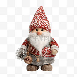 斯堪的纳维亚风格图片_斯堪的纳维亚侏儒与圣诞玩具