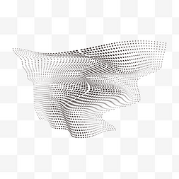 简洁几何形状图片_抽像点白色的网点
