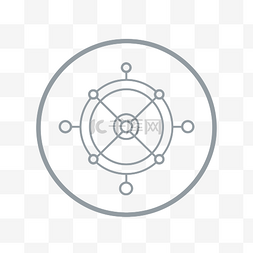 地球星光连线图图片_轮子的轮廓图，有两条线将其连接