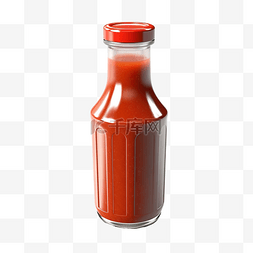 一瓶番茄酱