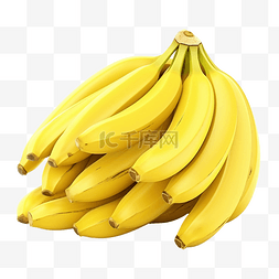 一堆香蕉ai生成