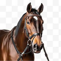 赛博朋克海报背景图片_马匹和骑师挽具赛