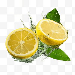 飞切新鲜多汁柠檬