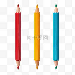 高清烟雾笔刷图片_3D 书写配件刷笔铅笔元素，用于返