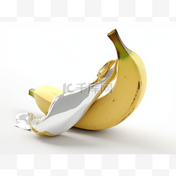 银箔素材图片_里面有银箔的香蕉