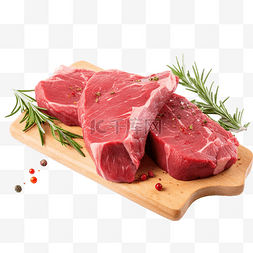 牛肉饭食物图片_生牛排食品