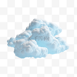 3d 云 3d 渲染图