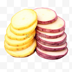 土豆片颜色