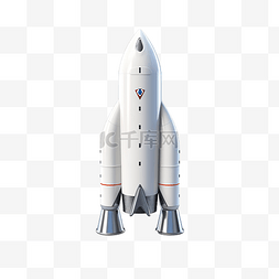 火箭启动 3d 图