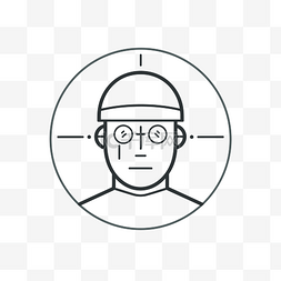 ps眼镜素材正面图片_戴着眼镜和头盔的男人围成一圈 