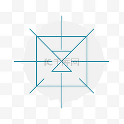 简单方块背景图片_浅灰色背景上看起来像 x 的蓝色方