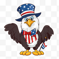 美國國旗鷹 向量