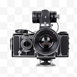 黑色拍摄背景图片_复古相机胶卷，用于记录古代表演