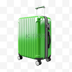 拎行李包图片_旅行行李的 3d 插图
