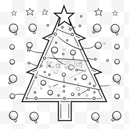 圣诞节线描图片_儿童点对点圣诞拼图