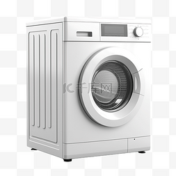 3D插图洗衣机可用于网络应用程序