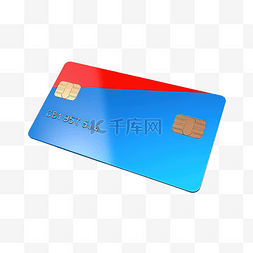 銀行卡图片_借记卡 3d 插图