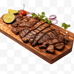 墨西哥烤肉食品 carne asada 厨房板