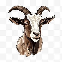 山羊动物png插图