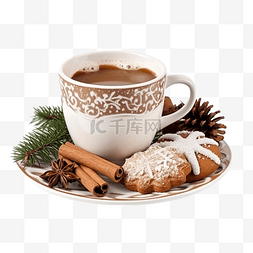 巧克力杯图片_圣诞节作文与一杯咖啡