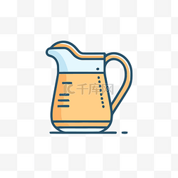 矢量啤酒罐图片_投手图标中的橙汁 向量