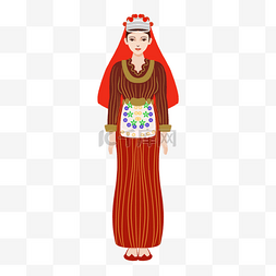民族团结石榴图片_土耳其传统服装女生