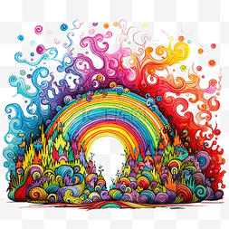 彩虹绘图涂鸦
