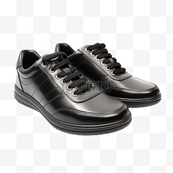 黑色的运动鞋图片_黑色休闲鞋