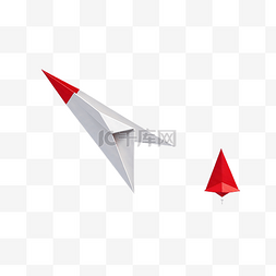 蓝色纸飞机图标图片_简单的解决方案和纸飞机