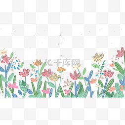 植物花卉边框图片_油画花卉边框横图复古风