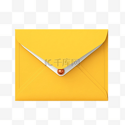 明信片邮图片_带有空白便条的信封