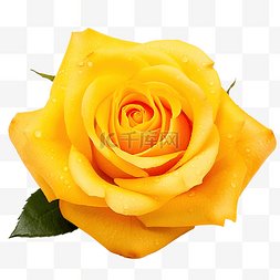 美丽的黄玫瑰花