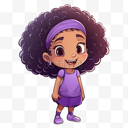 喜拼图片_巴西葡萄牙语漫画紫色儿童词完美
