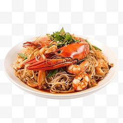 沙拉碗图片_mie kepiting aceh 街头食品市场螃蟹辣