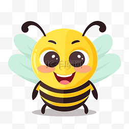 蜜蜂剪贴画图片_可爱的蜜蜂剪贴画 可爱的卡通蜜