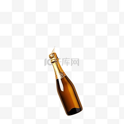 的水晶瓶图片_香槟瓶欢呼庆祝