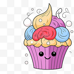 彩色排列图片_纸杯蛋糕颜色按数字排列 squishmallo