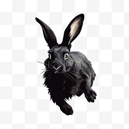 黑兔子来了