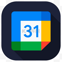 google calendar图标 向量