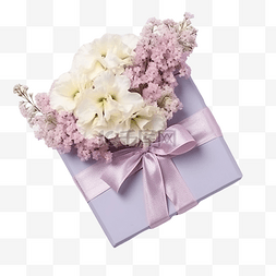 禮品盒和鮮花
