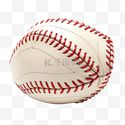 皮革缝线图片_带红色缝线的皮革棒球受欢迎的垒